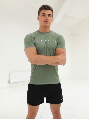 Blakely Apex Active T-Shirt Grün | FWL612458