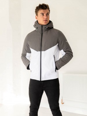 Blakely Arctica Jacket Grey/White | AFR135692