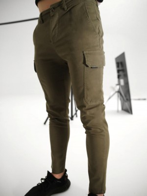 Blakely Cargo Trousers Dunkelkhaki | GZC637259