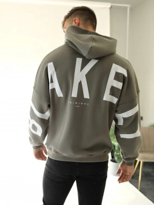 Blakely Idris Oversized Hoodie Grün | ZOR815639