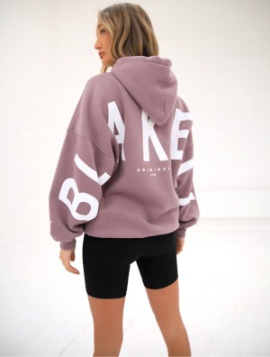 Blakely Isabel Oversized Hoodie Rosa | TFM135924