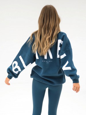 Blakely Isabel Oversized Jumper Dunkel | GJB648732