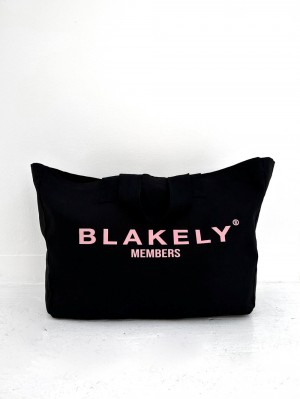 Blakely Members Tote Bag Schwarz Rosa | HZW423159