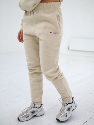 Blakely Noir II Women's Sweatpants Beige | SKJ863912