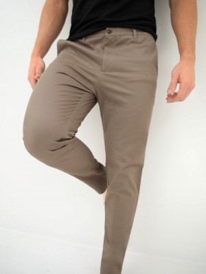 Blakely Sloane Stretch Fit Chinos Hellbraun | GTX485721