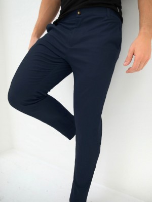 Blakely Sloane Stretch Fit Chinos Navy | QCB498506