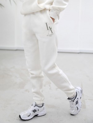 Blakely Studio Sweatpants Ivory | IDF078356