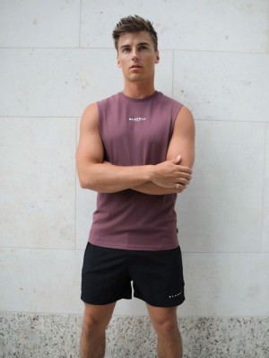 Blakely Universal Sleeveless Tee Bordeaux | RXC925874