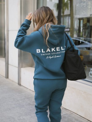 Blakely Women's Sports Club Relaxed Hoodie Grün | JFT456372