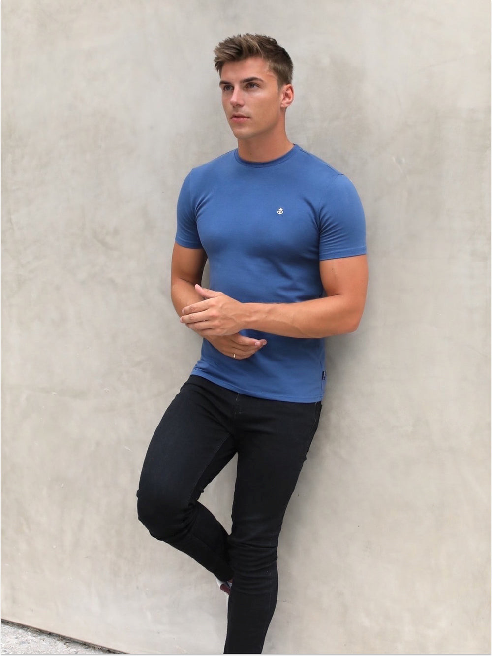 Blakely Anchor T-Shirt Blau | LVP342697