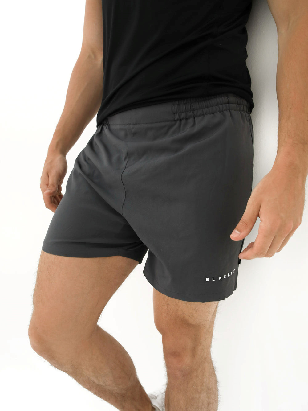 Blakely Apex Active Shorts Charcoal | NPF952784