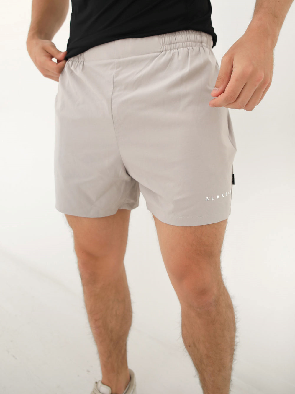 Blakely Apex Active Shorts Hellgrau | WRA754908