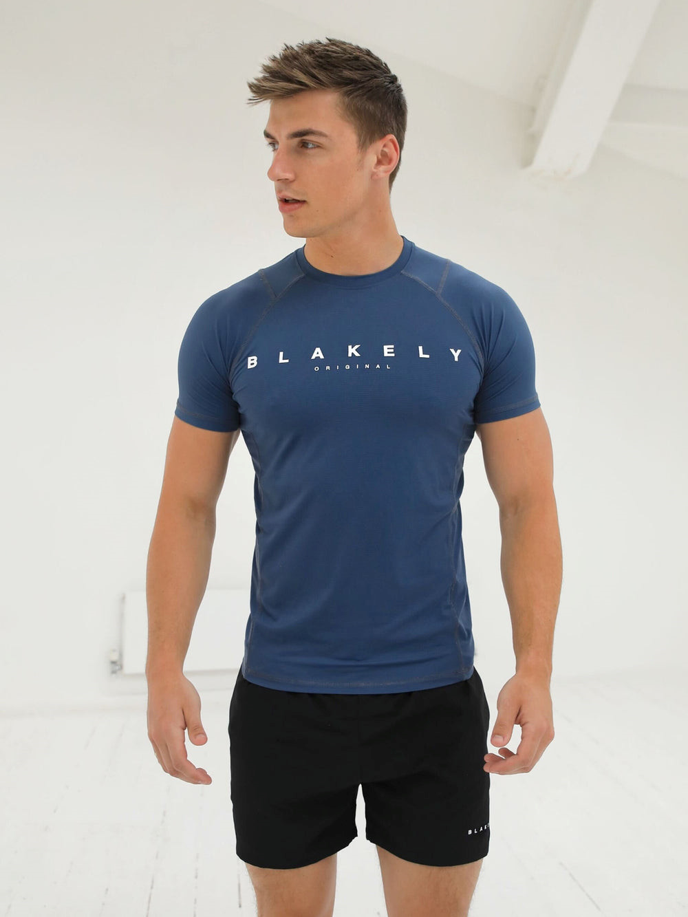 Blakely Apex Active T-Shirt Blau | QFZ568413