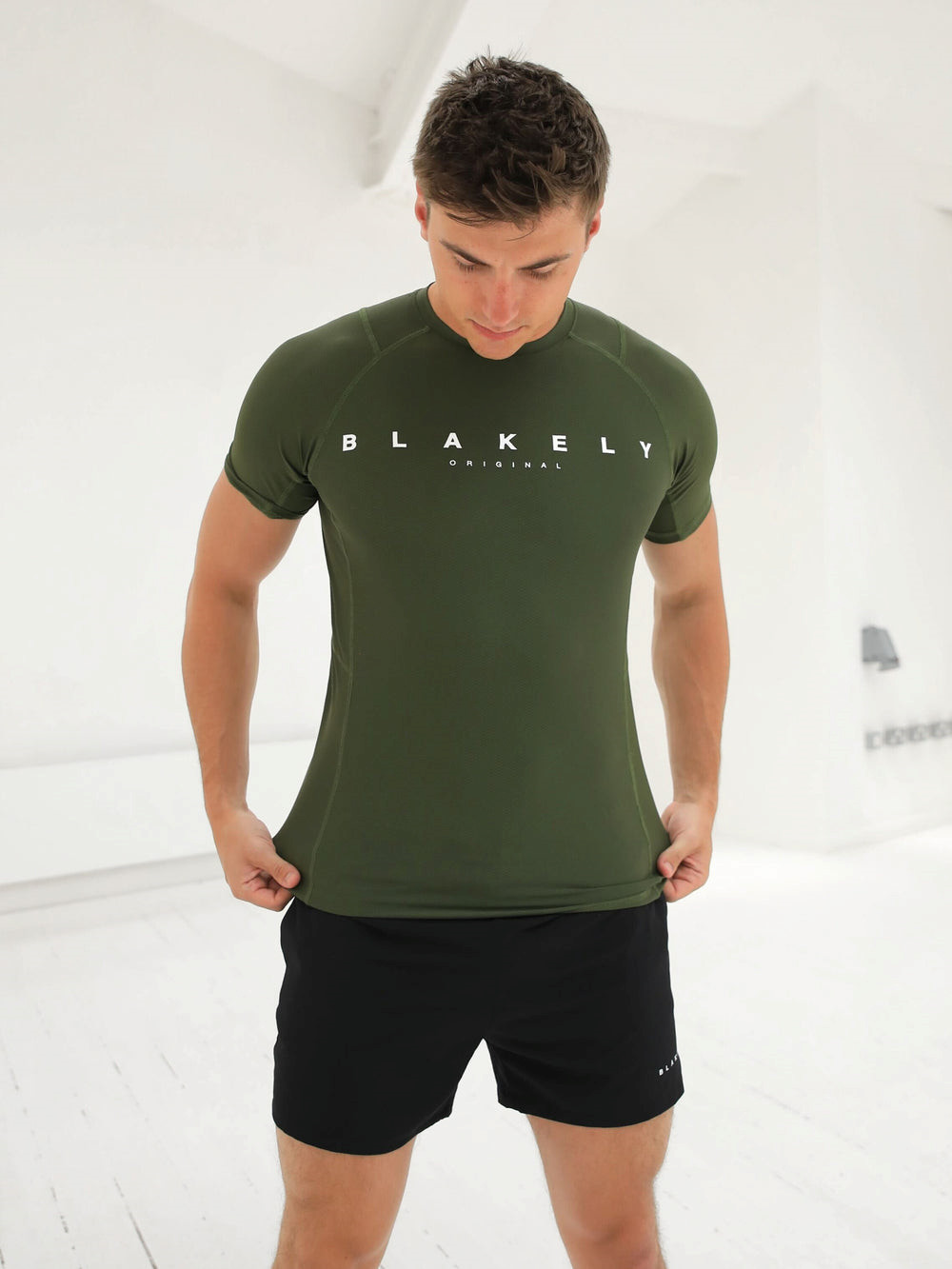 Blakely Apex Active T-Shirt Dunkelgrün | XEA403258