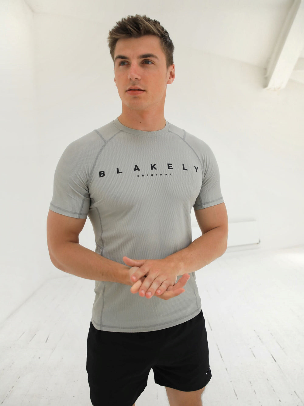 Blakely Apex Active T-Shirt Hellgrau | GEI927813