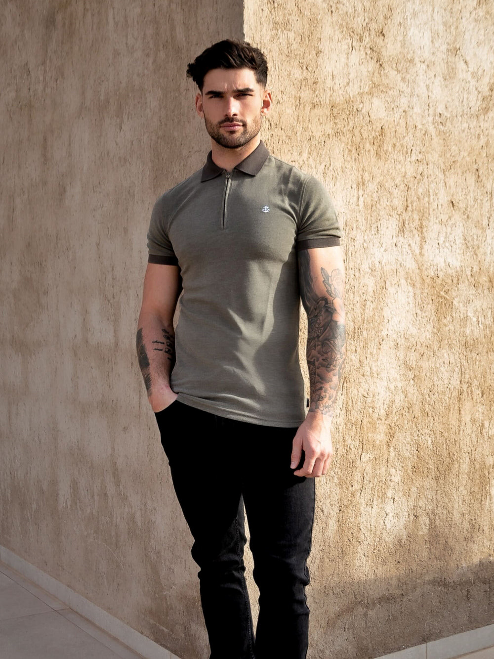 Blakely Aspen Polo Khaki Grün | LRB351479