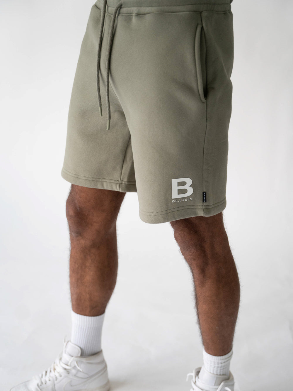 Blakely Blakely London Jogger Shorts Olivgrün | DBM680723