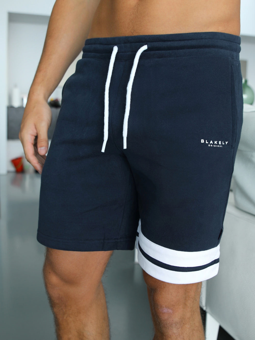 Blakely Colby Shorts Navy | QFP203954