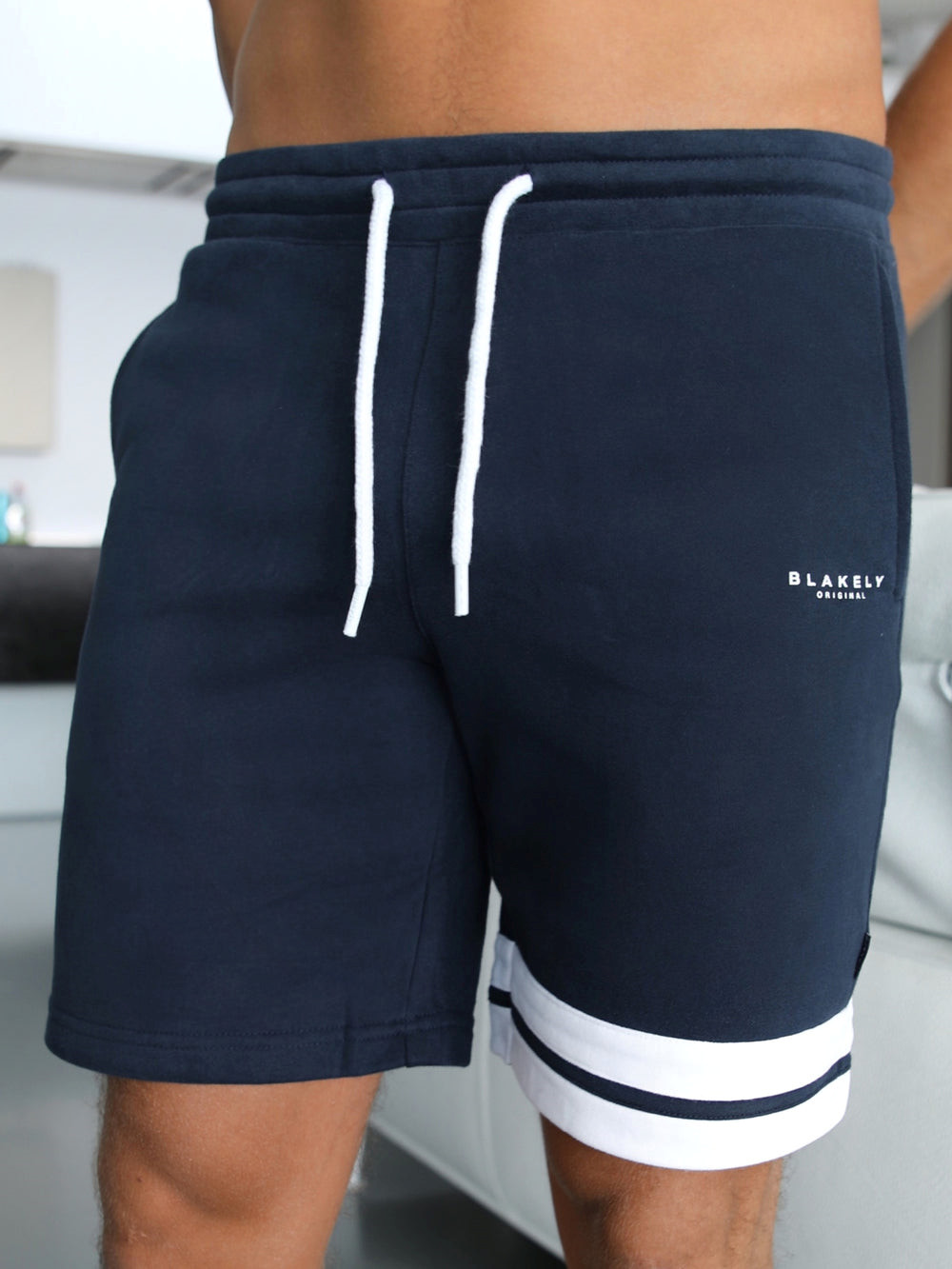 Blakely Colby Shorts Navy | QFP203954