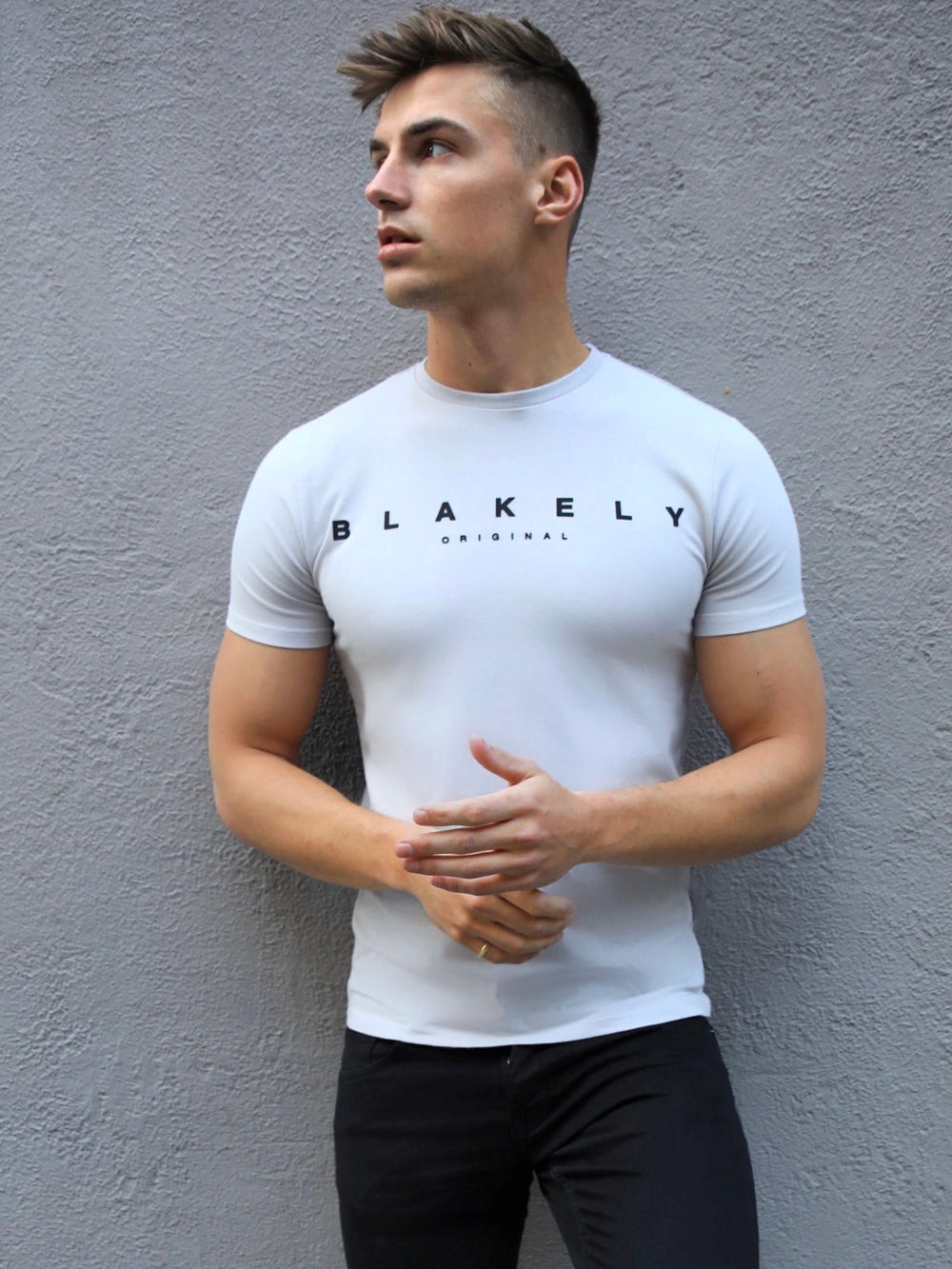 Blakely Element T-Shirt Stone | HIA073286