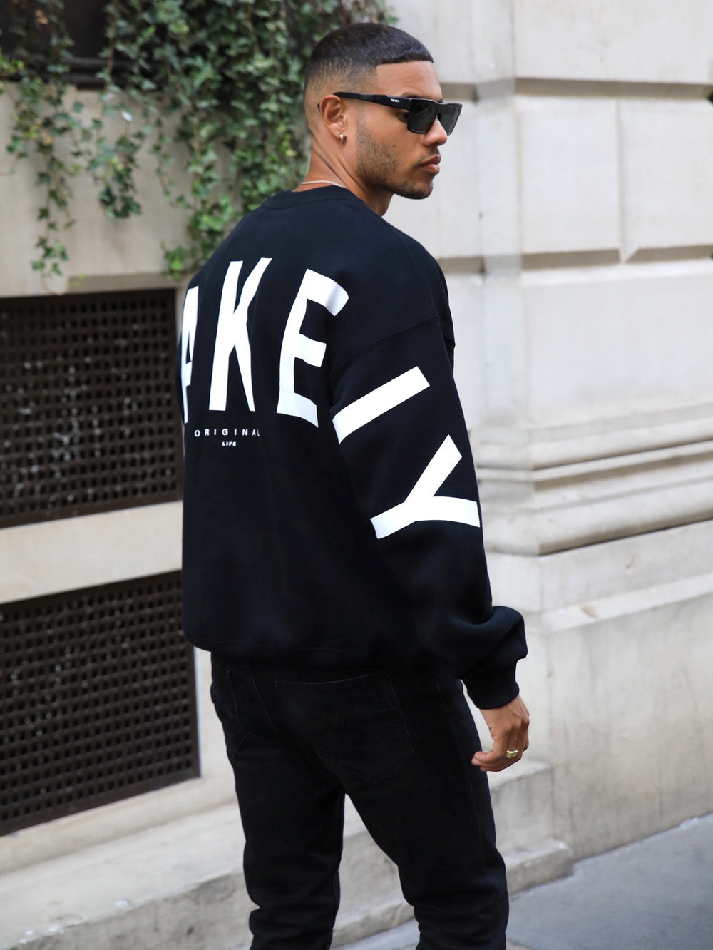 Blakely Idris Oversized Jumper Schwarz | KTS432106