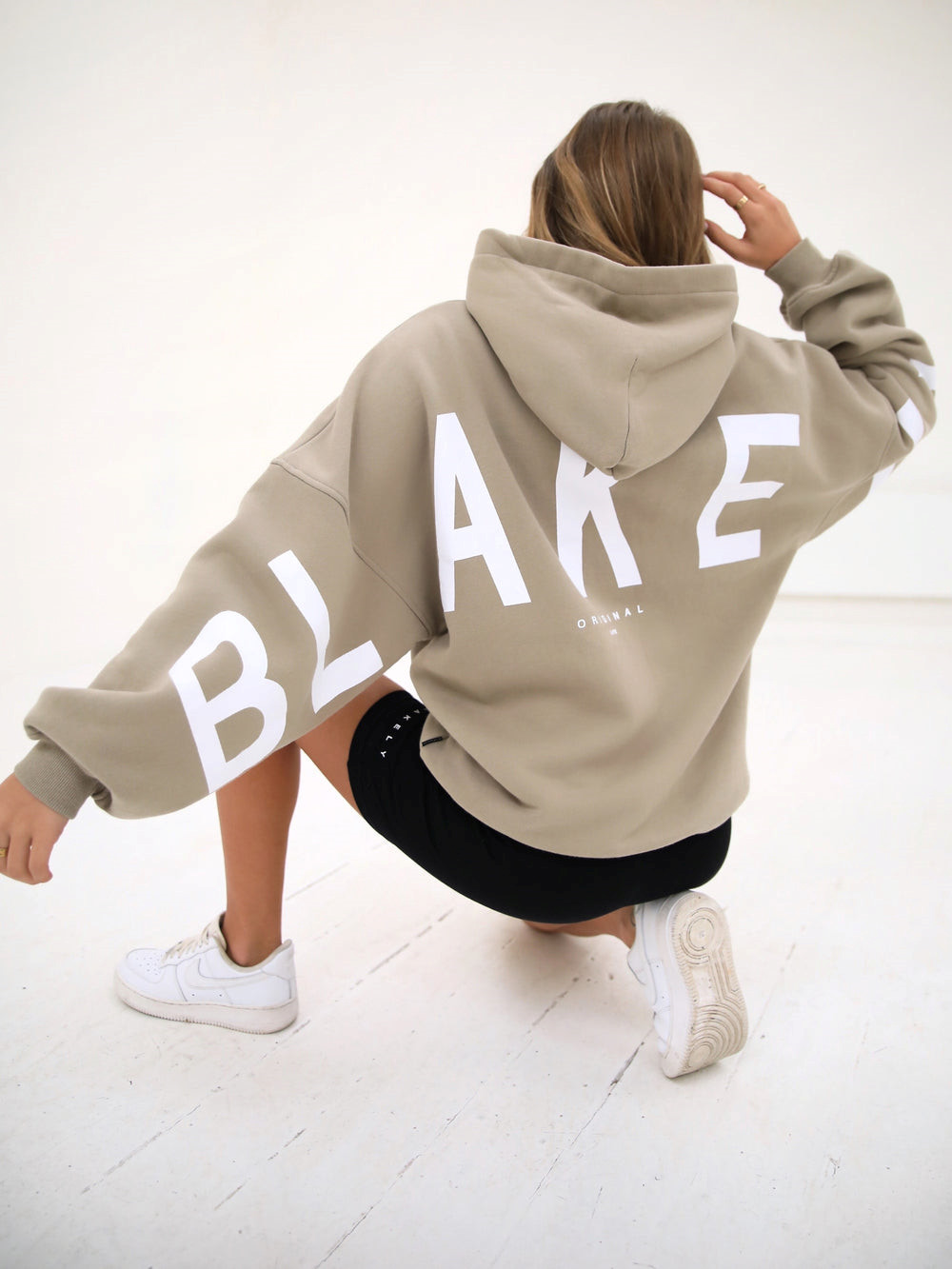 Blakely Isabel Oversized Hoodie Beige | OTQ079584