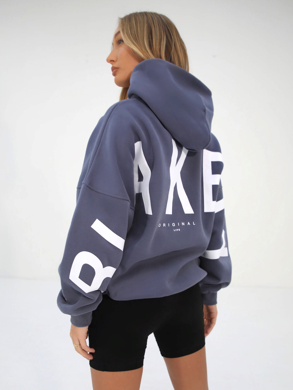 Blakely Isabel Oversized Hoodie Blau | MKT201867