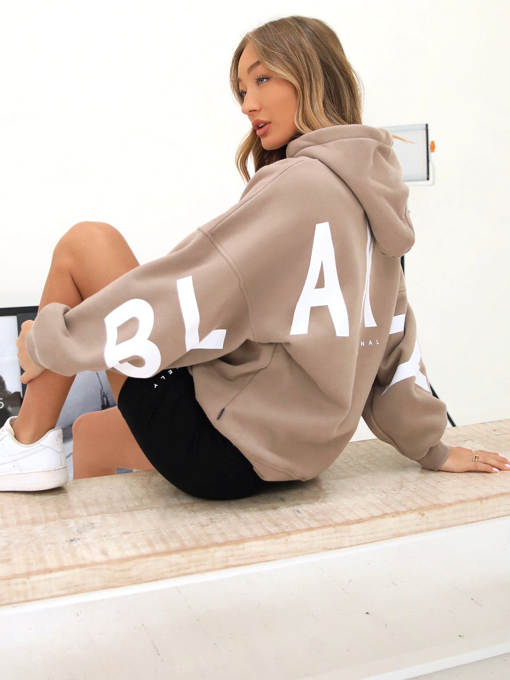 Blakely Isabel Oversized Hoodie Braun | AOV160382