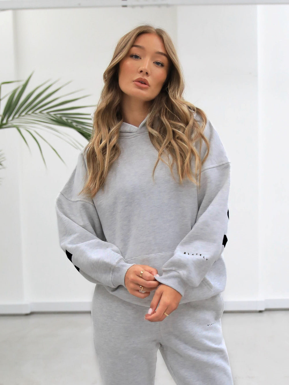 Blakely Isabel Oversized Hoodie Grau | GDE257396