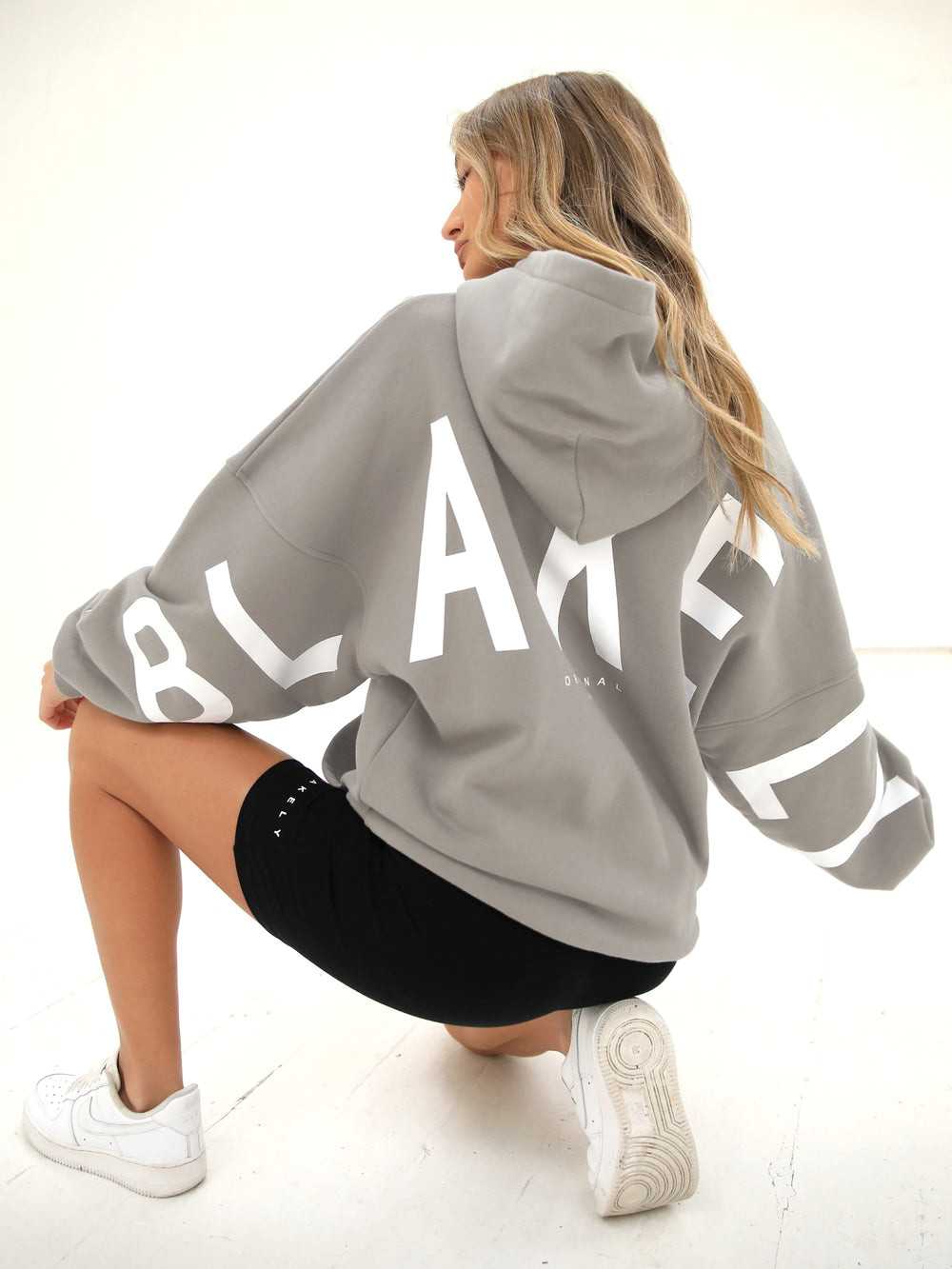 Blakely Isabel Oversized Hoodie Grau | XRF087342