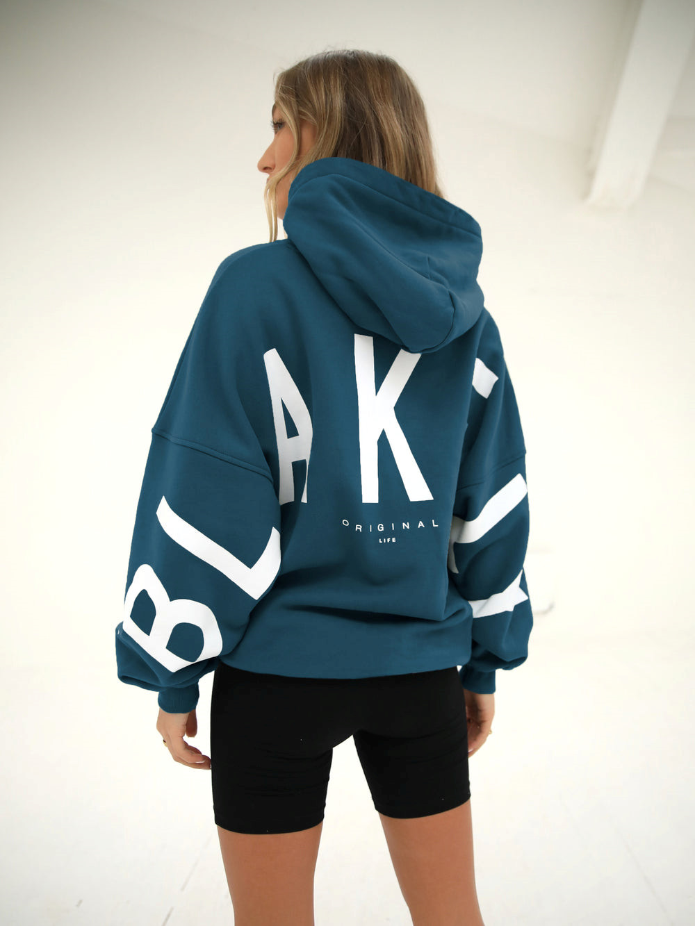 Blakely Isabel Oversized Hoodie Grün | DSQ180957