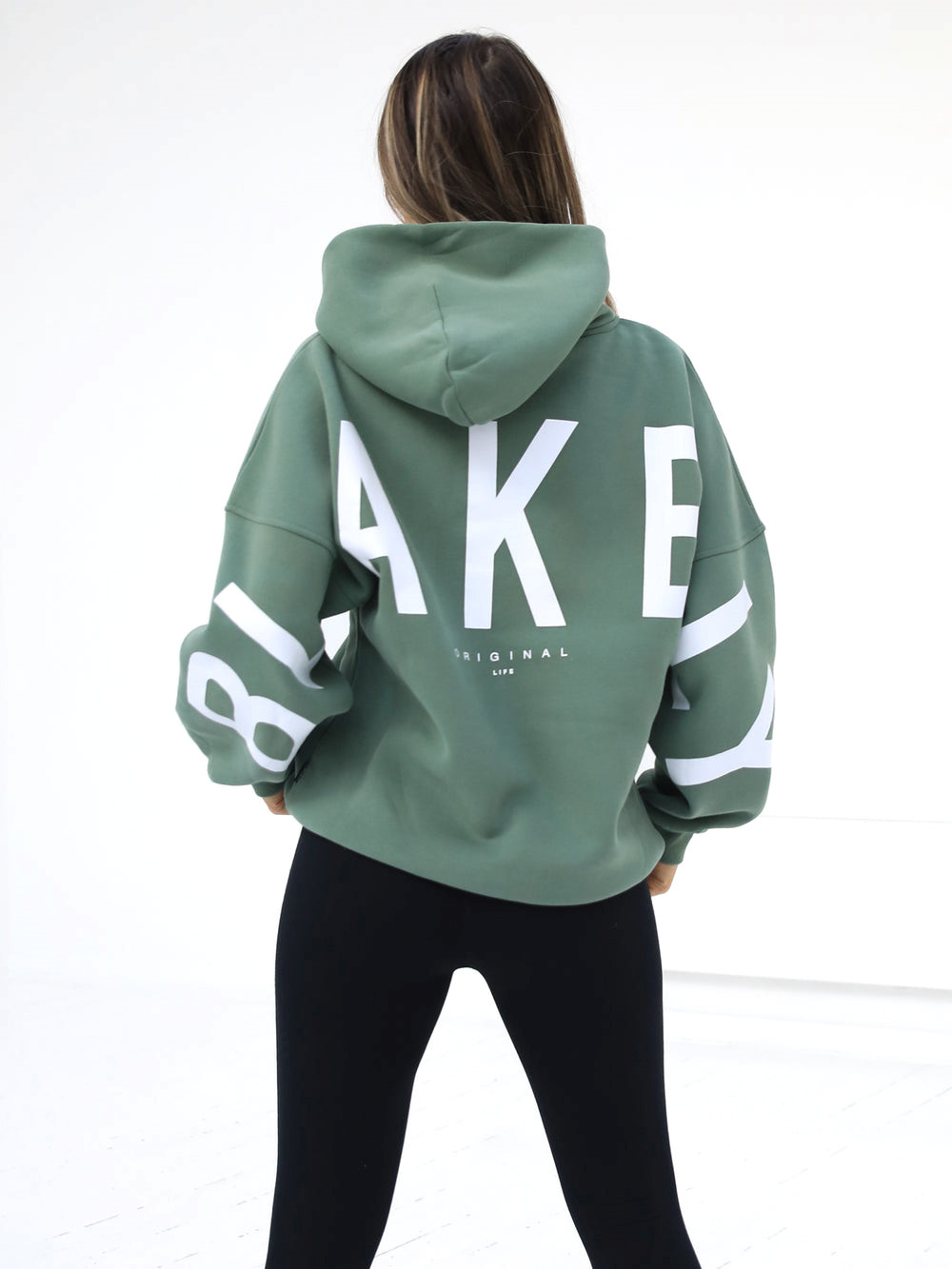 Blakely Isabel Oversized Hoodie Grün | LJS376120