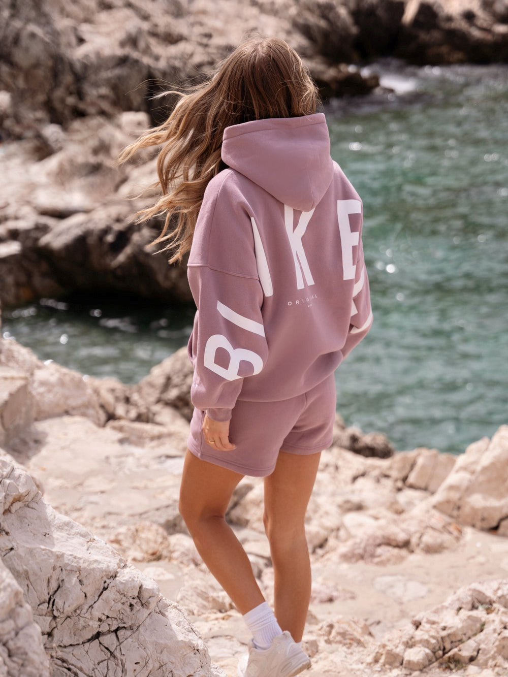 Blakely Isabel Oversized Hoodie Rosa | TFM135924