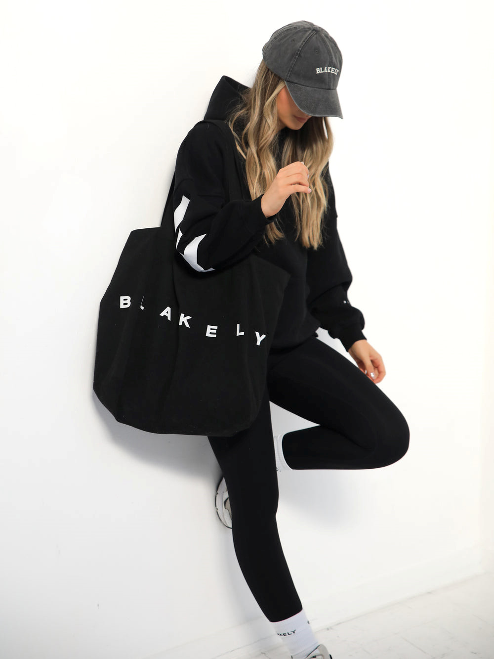 Blakely Isabel Oversized Hoodie Schwarz | NHU958417