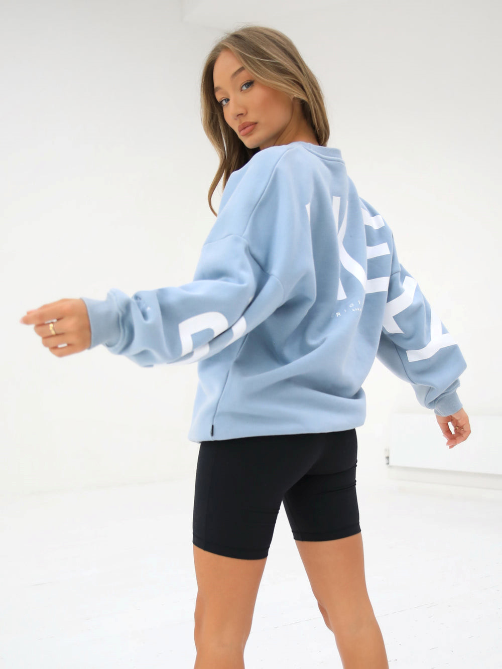 Blakely Isabel Oversized Jumper Blau | XTG317680