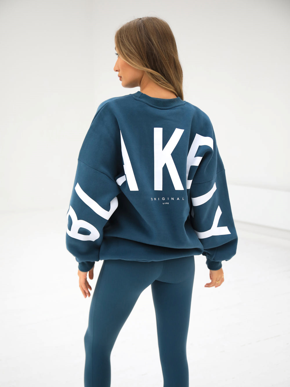 Blakely Isabel Oversized Jumper Dunkel | EVF348502