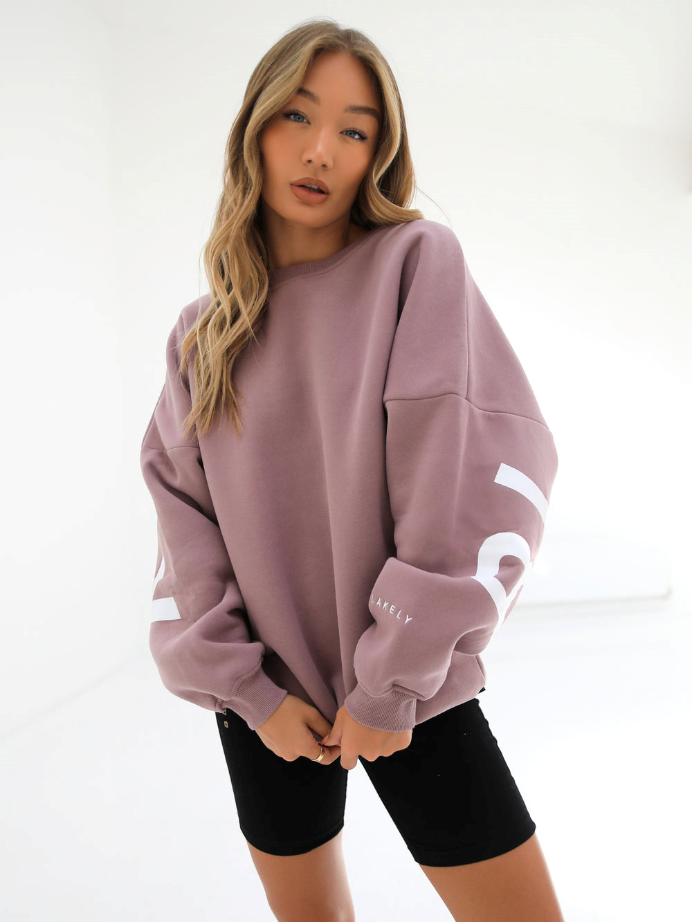 Blakely Isabel Oversized Jumper Rosa | GZE971326