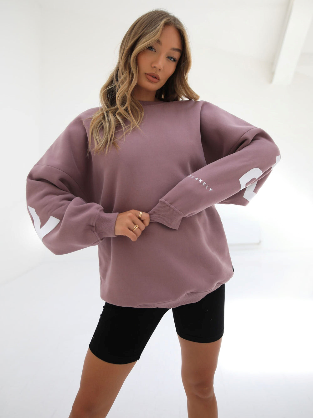 Blakely Isabel Oversized Jumper Rosa | GZE971326