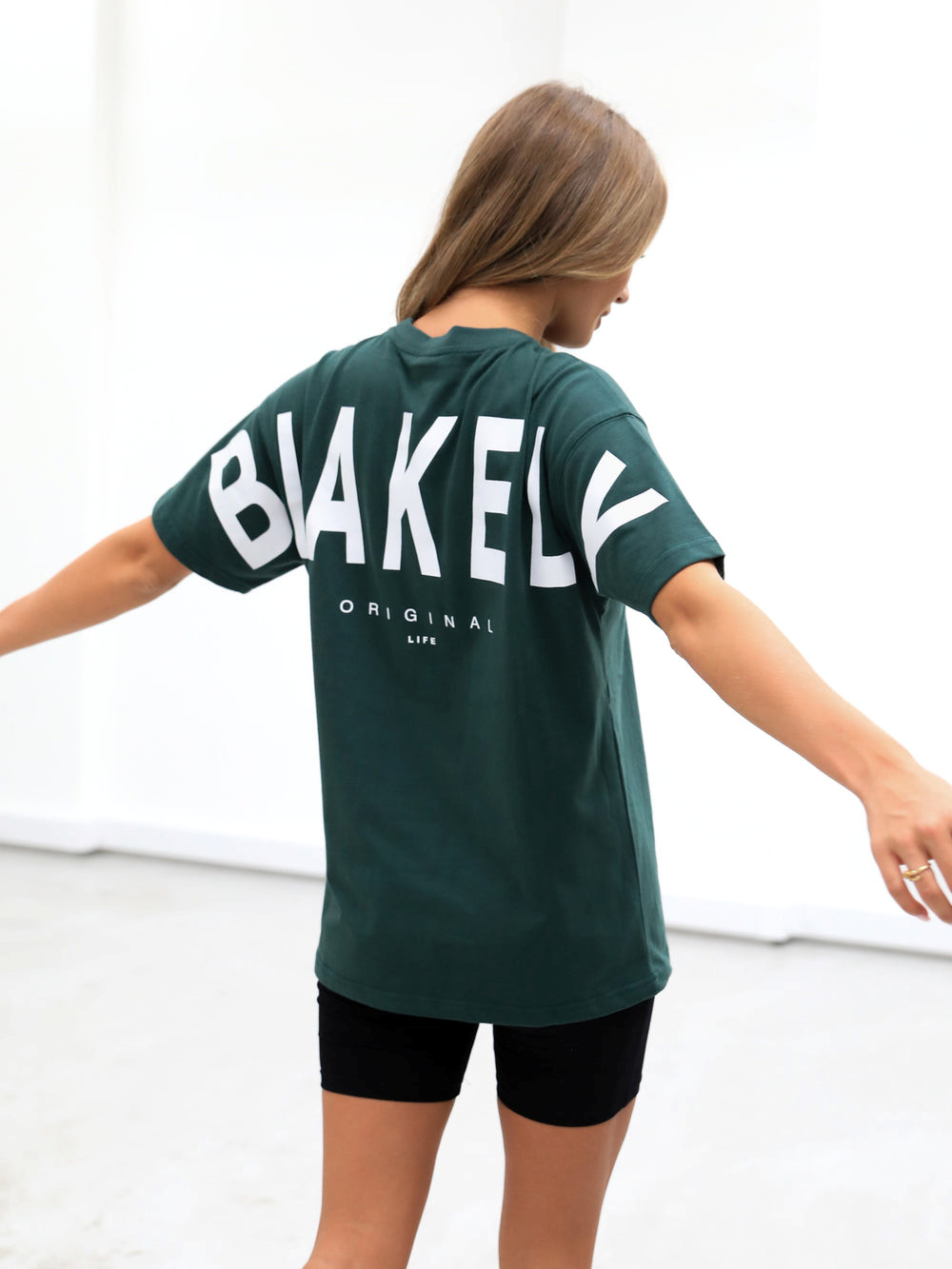 Blakely Isabel Oversized T-Shirt Grün | LMJ506127