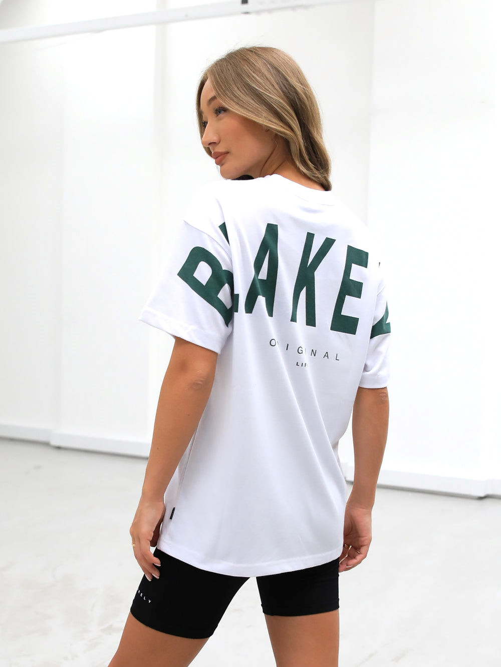 Blakely Isabel Oversized T-Shirt Weiß | TFP867153