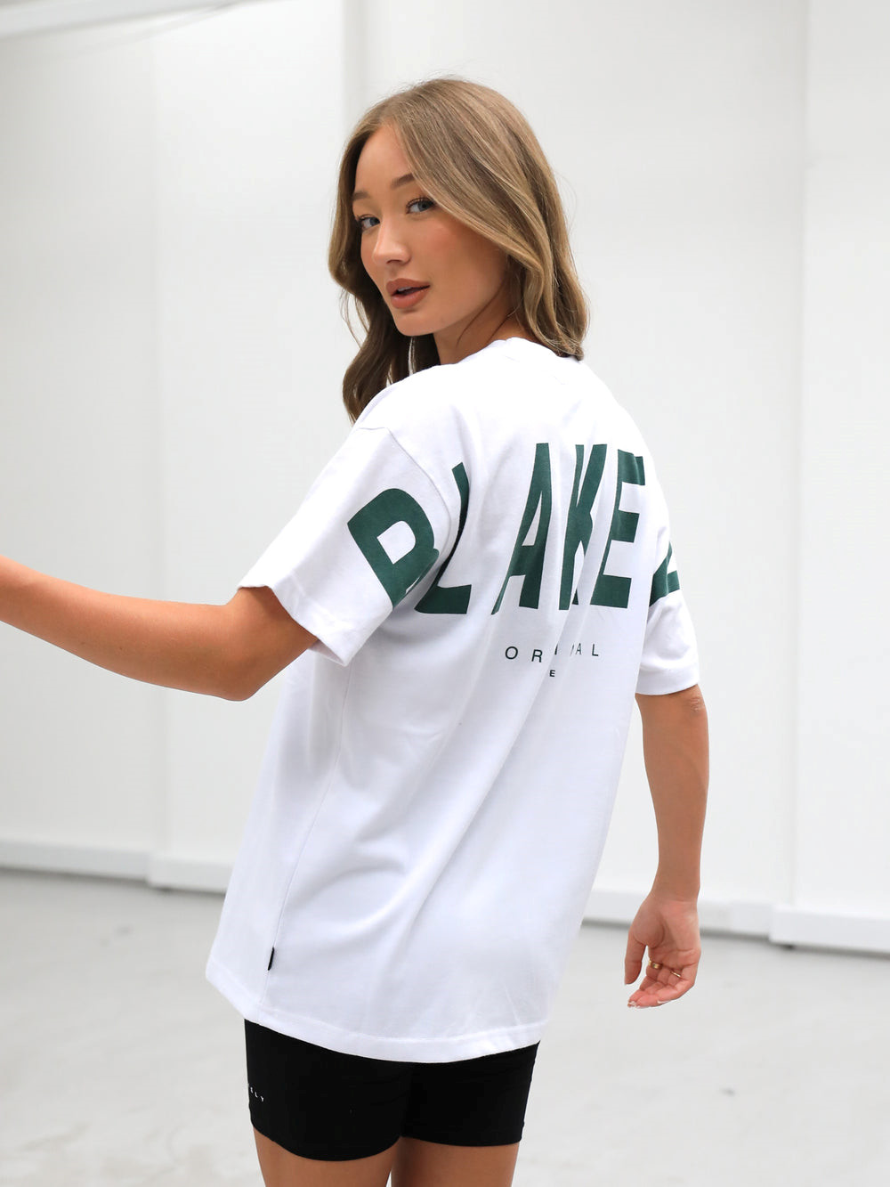 Blakely Isabel Oversized T-Shirt Weiß | TFP867153