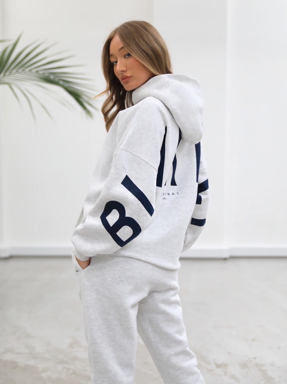 Blakely Life & Style Isabel Oversized Hoodie Weiß | MYK712348