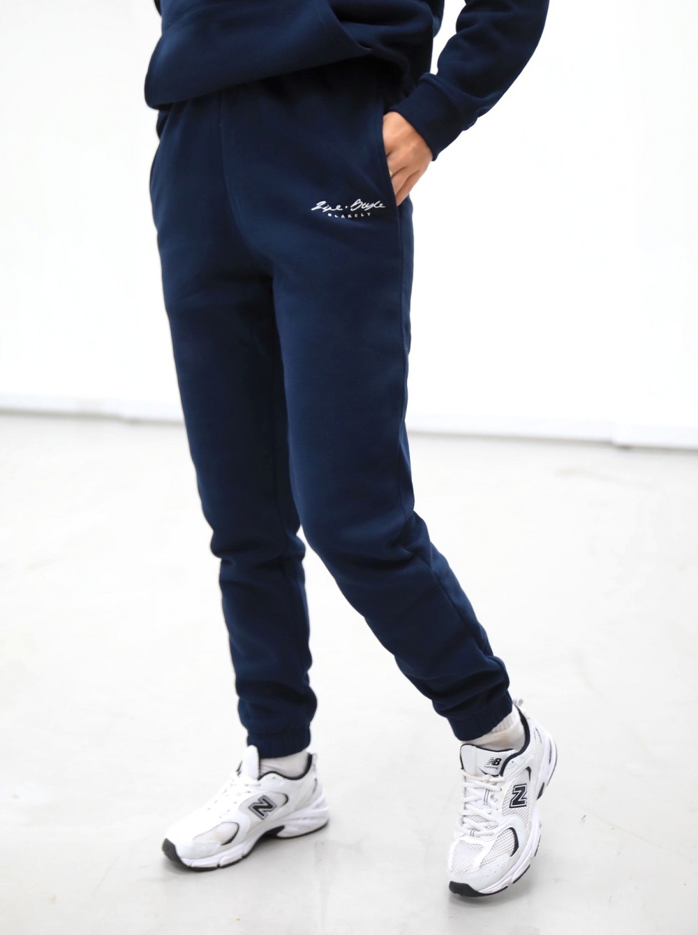 Blakely Life & Style Loose Fitting Sweatpants Navy Blau | RTH896502