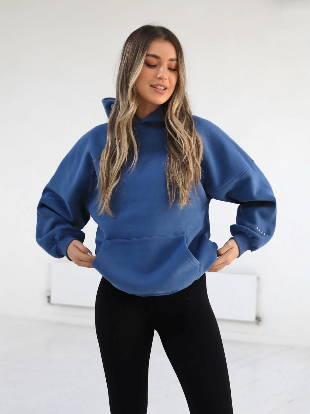 Blakely Members Isabel Oversized Hoodie Blau | FAE457209