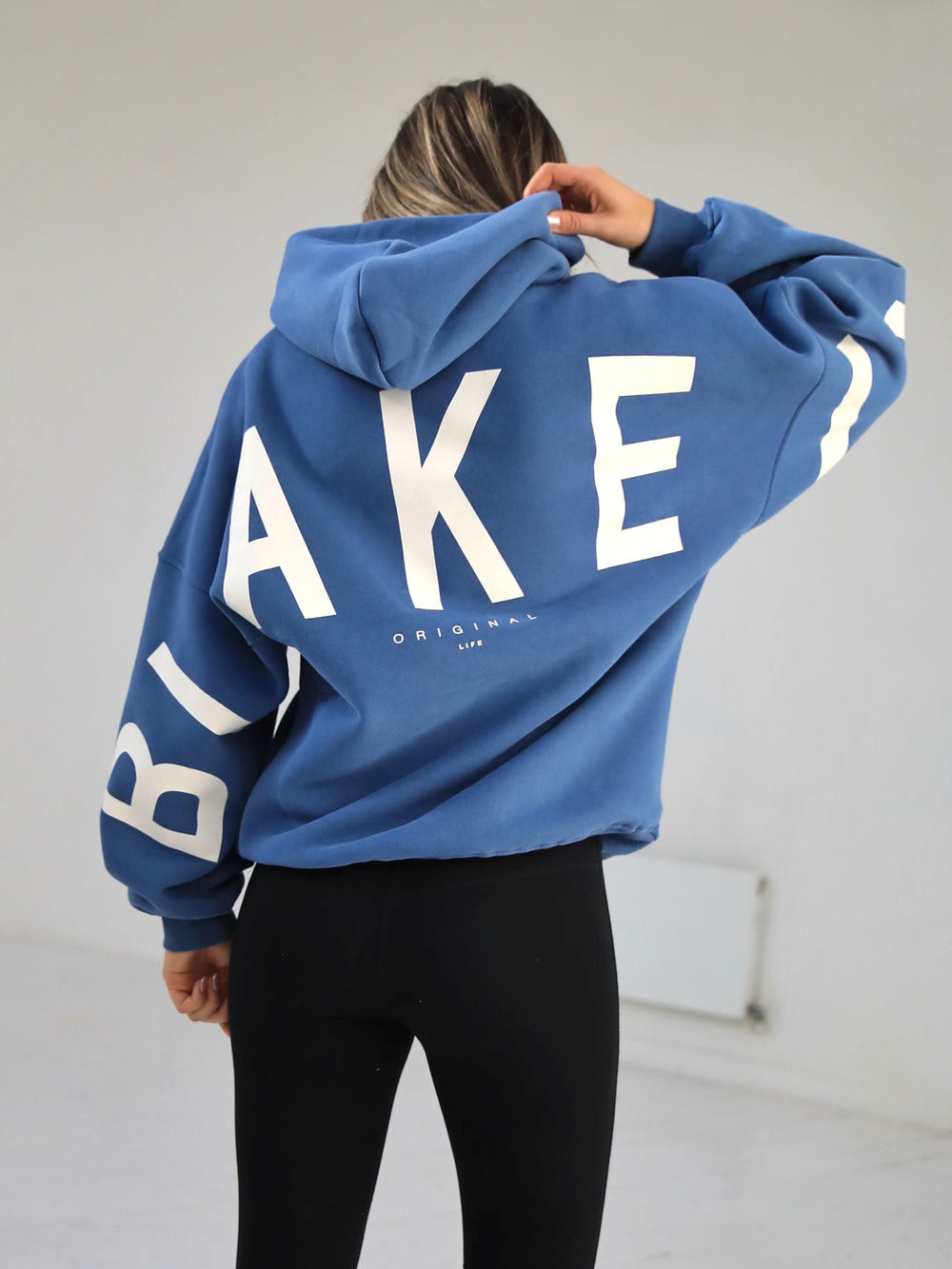 Blakely Members Isabel Oversized Hoodie Blau | CIR634297