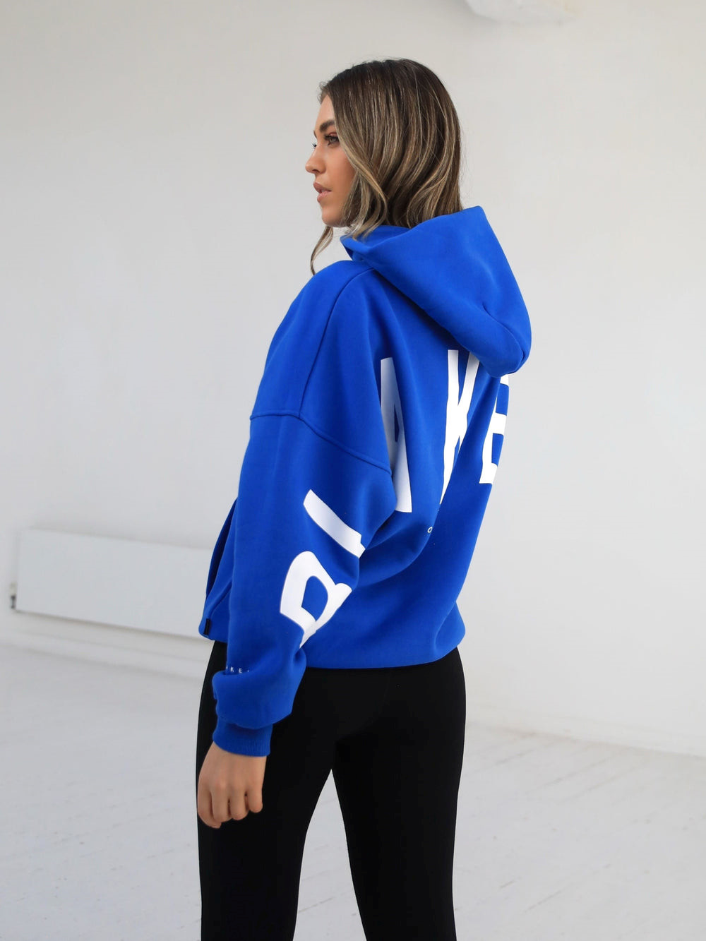 Blakely Members Isabel Oversized Hoodie Blau | FMW472319