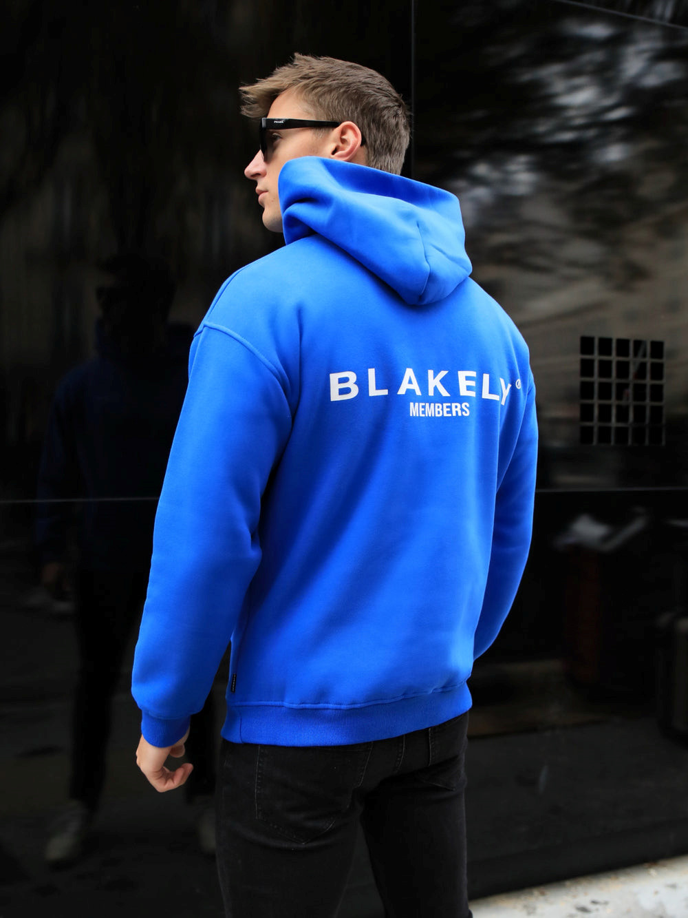 Blakely Members Relaxed Hoodie Blau | BLK263195