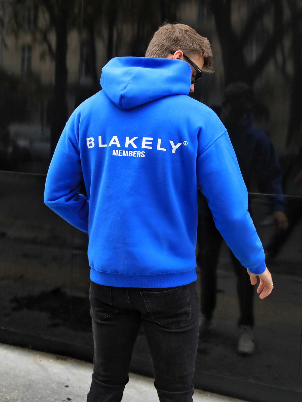 Blakely Members Relaxed Hoodie Blau | BLK263195