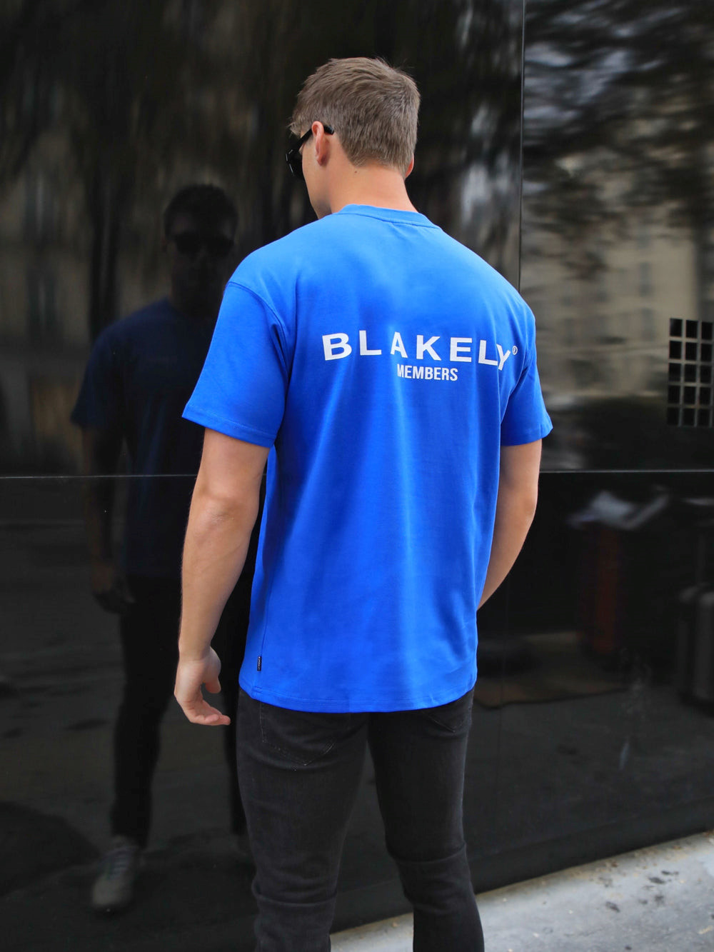 Blakely Members Relaxed T-Shirt Blau | SQK631074