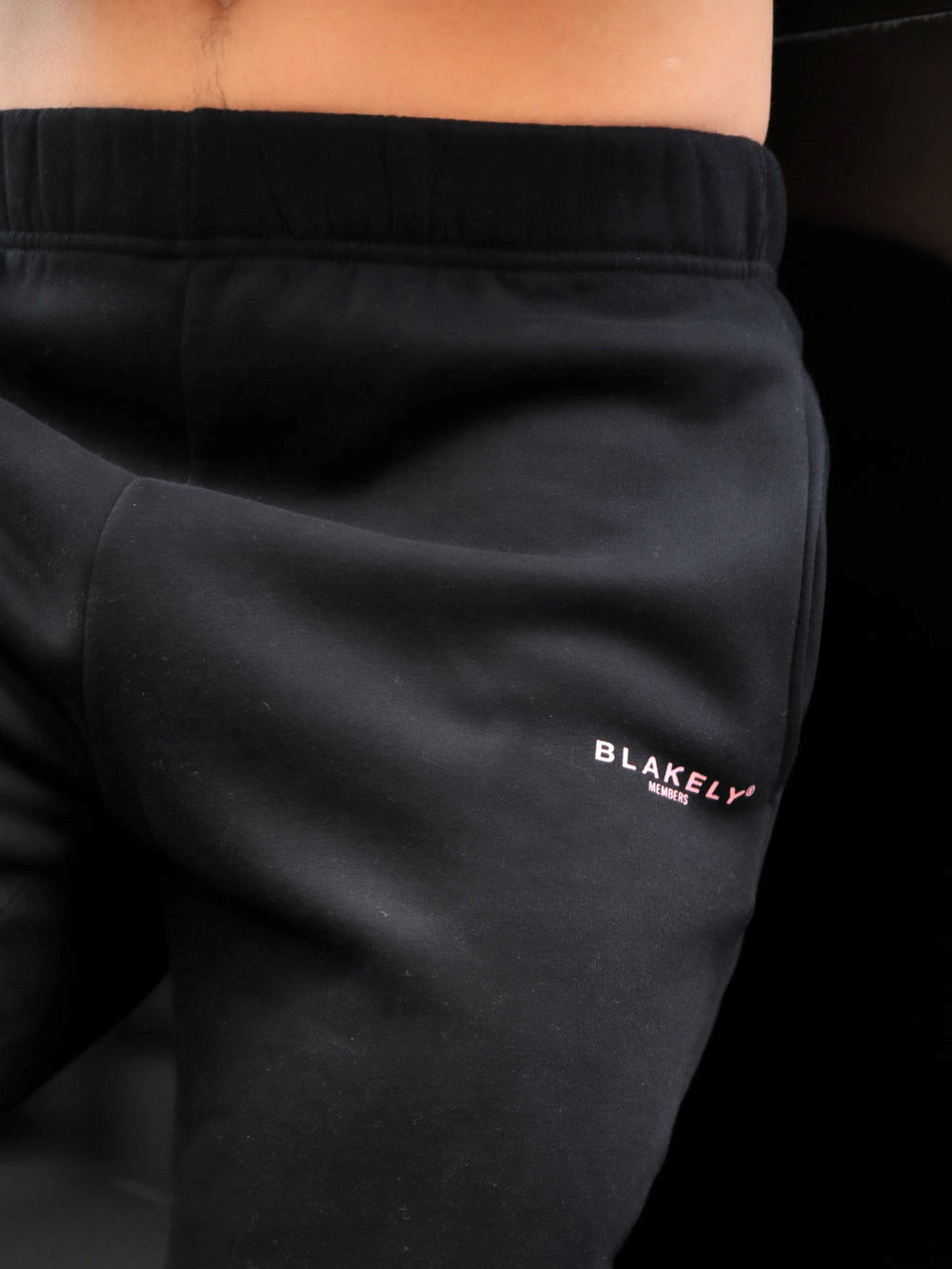 Blakely Members Sweatpants Schwarz Rosa | NLF492103